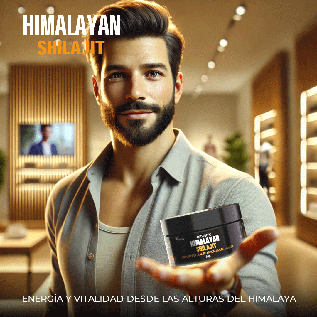 SHILAJIT ORIGINAL HIMALAYA - Vitalidad, Fuerza y Potencia que hará sentirte Poderoso