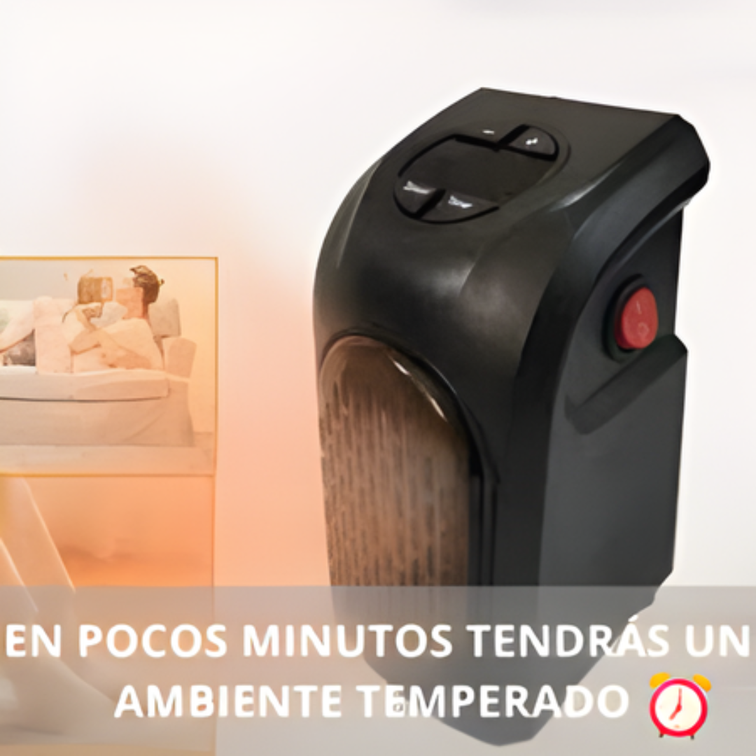 Calefactor Portátil Compacto - Calor Inmediato donde lo Necesitas