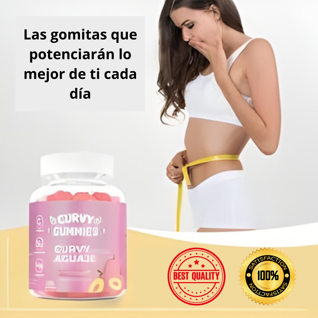 Curvy Gummies 60 cápsulas – Vuelve a Sentirte Bien con tu Cuerpo Cada Día