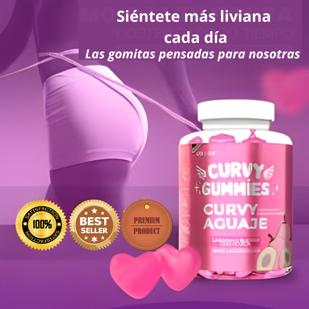 Curvy Gummies 60 cápsulas – Vuelve a Sentirte Bien con tu Cuerpo Cada Día