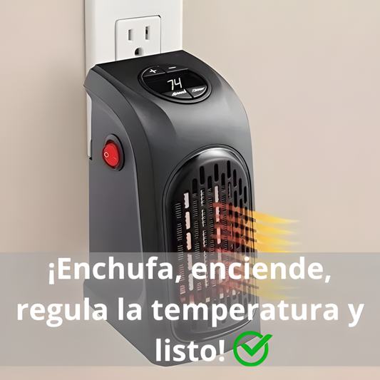 Calefactor Portátil Compacto - Calor Inmediato donde lo Necesitas