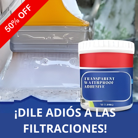 Sellador Tapagoteras Transparente 300 ML – Sella Filtraciones en Minutos