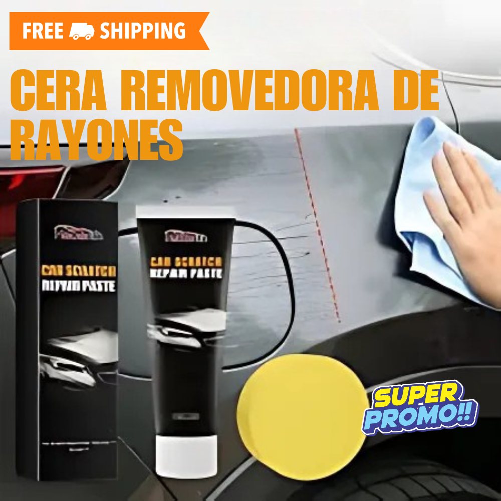 Cera Auto Car Scratch - Repara el Rayón sin Gastar en el Taller - ¡Fácil y Rápido!