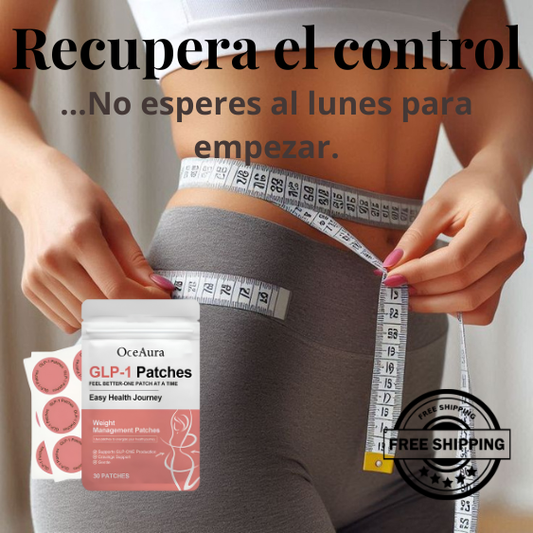 OCEAURA GLP-1 - Parches Control del Apetito y Bienestar – 30 Días