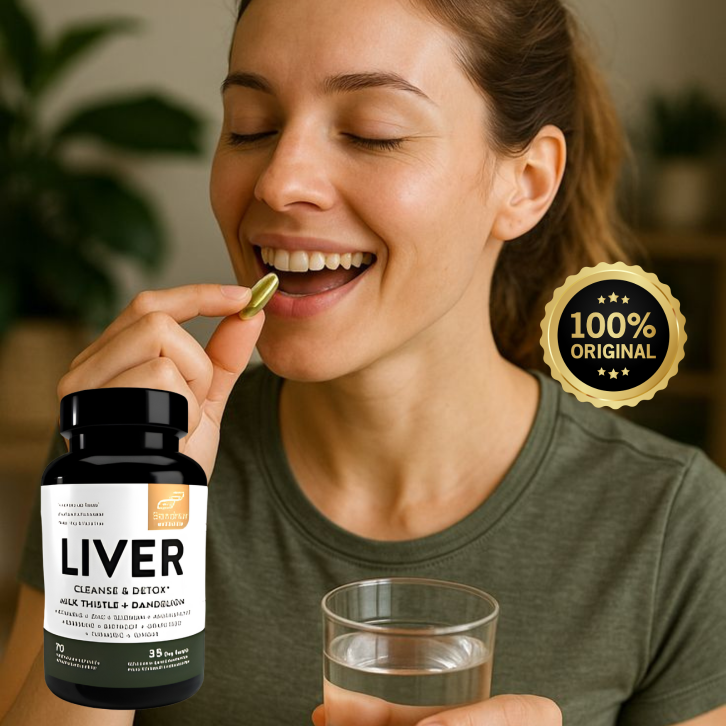 🌿 Liver Cleanse & Detox 70 Cáps – Apoyo hepático para sentirte más liviano/a cada día 💚