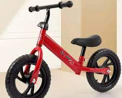 Bicicleta De Aprendizaje Color Rojo - Regala Aprendizaje y Diversión a tus Hijos/as en Navidad 🎄