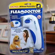 Cepillo Peine Eléctrico Mata Pulgas - Cuida la Salud de tu Mascota con Alta Tecnología