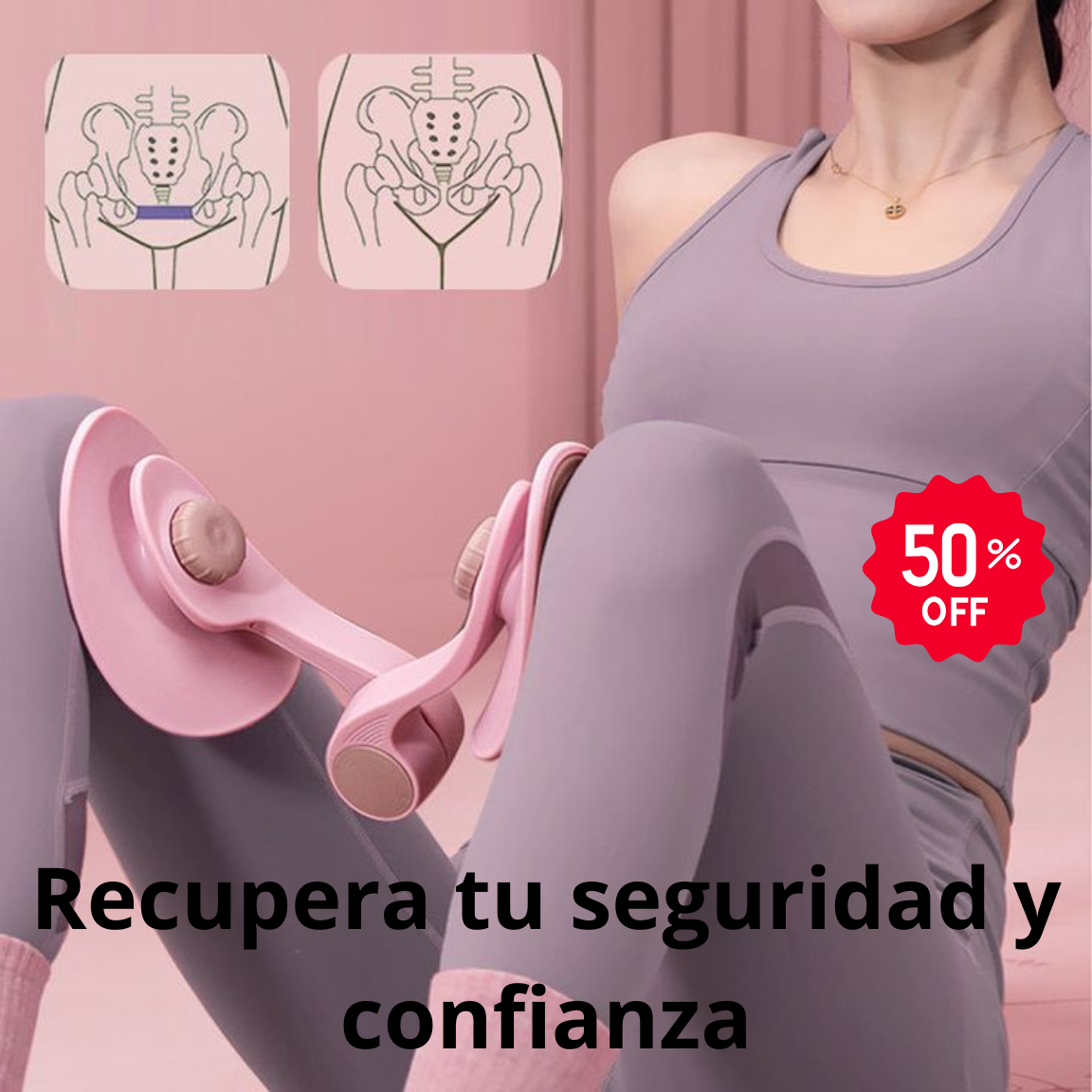 Entrenador Piso Pélvico - Recupera tu bienestar y confianza en pocos minutos cada día